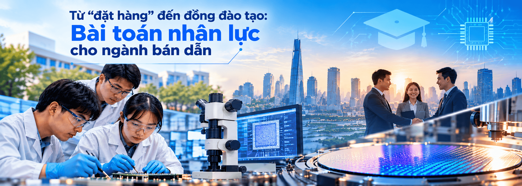 Từ “đặt hàng” đến đồng đào tạo: Bài toán nhân lực cho ngành bán dẫn