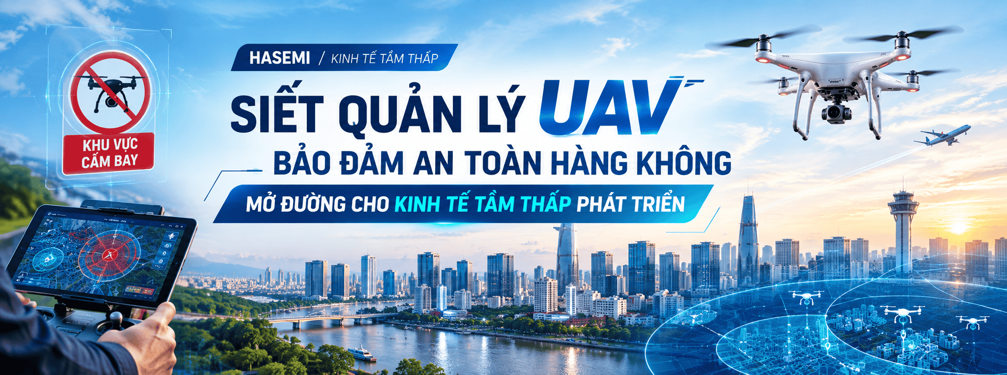 Siết quản lý UAV: Điều kiện để kinh tế tầm thấp phát triển bền vững