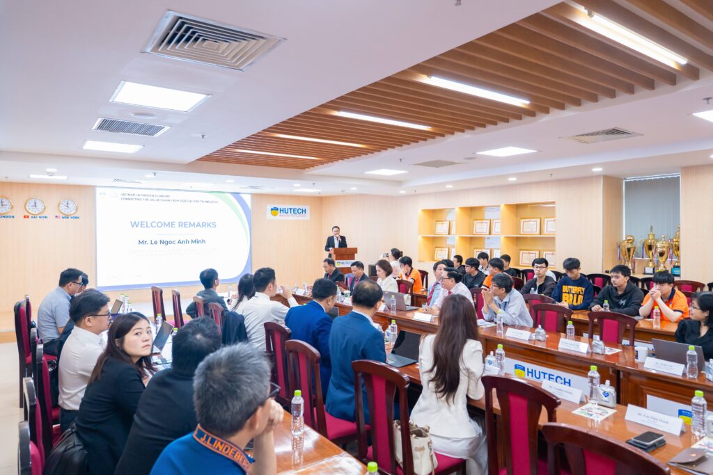 HASEMI, hydrogen, CLB Hydrogen Vietnam ASEAN, HUTECH, kinh tế hydrogen, năng lượng sạch, chuyển dịch năng lượng, công nghệ hydrogen, nghiên cứu ứng dụng, hệ sinh thái hydrogen