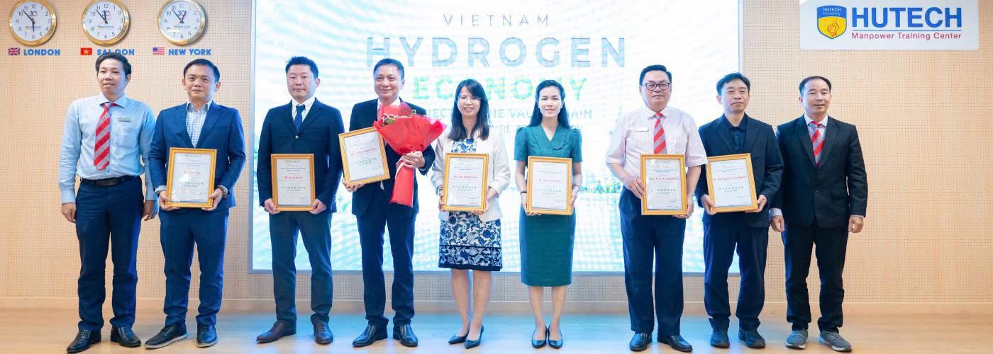 HASEMI, hydrogen, CLB Hydrogen Vietnam ASEAN, HUTECH, kinh tế hydrogen, năng lượng sạch, chuyển dịch năng lượng, công nghệ hydrogen, nghiên cứu ứng dụng, hệ sinh thái hydrogen